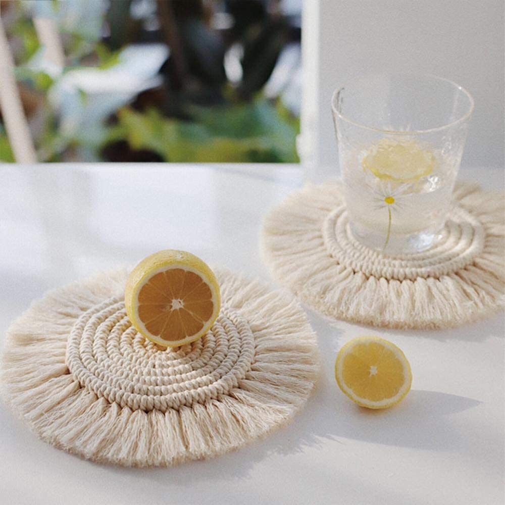 Bohemian Macrame Coaster - Elevato Home Decor