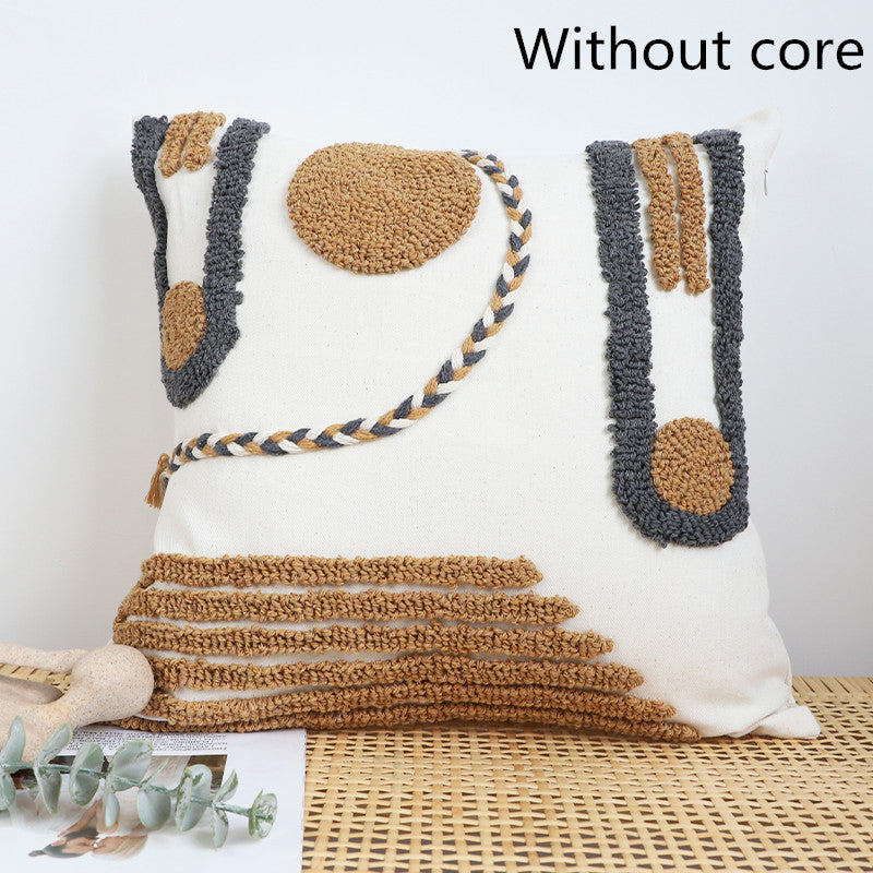 SAND Geometric Pillow Cover - Elevato Home