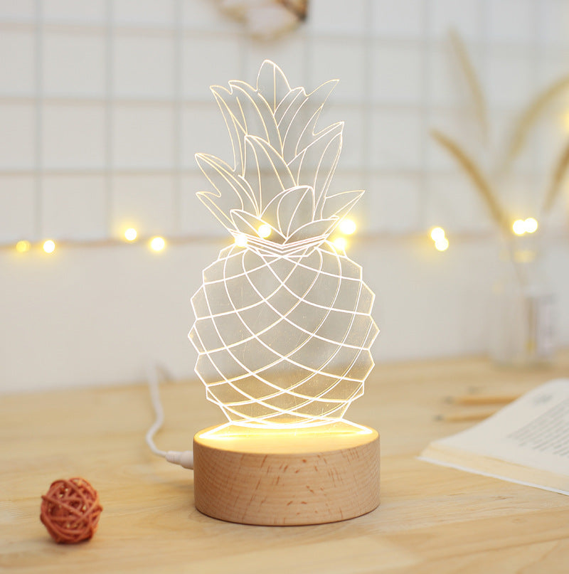 Pineapple Table Lamp - Elevato Home Dimming Decor