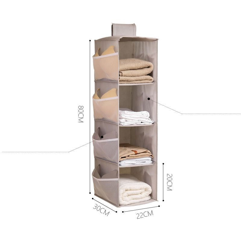 Hanging Layers - Elevato Home Grey / Four layers Organizer