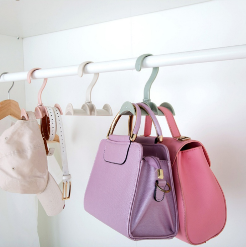 Rotatable Double Handbag Hanger - Elevato Home