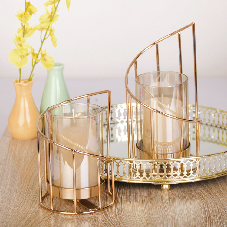 Nordic Geometric Candle Holder - Elevato Home Decor