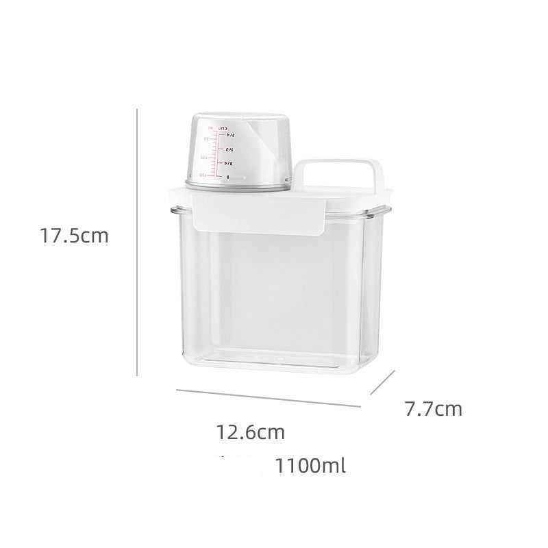 Laundry Detergent Container - Elevato Home 1100 ml Organizer
