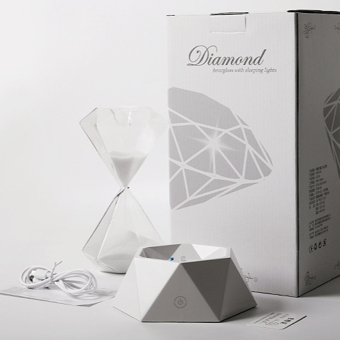 The Diamond Hourglass Lamp