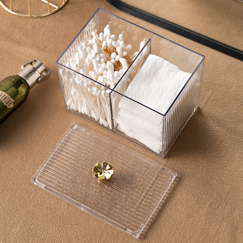 Transparent Cotton Organizer Box