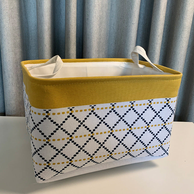 Foldable Storage Basket - Elevato Home Yellow / 40x30x25cm Organizer