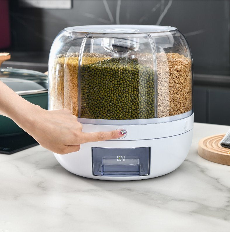 Rotating Grain Dispenser - Elevato Home