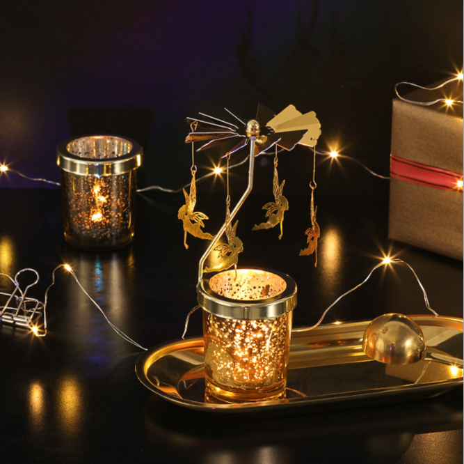 Winter Magic Candle Holder