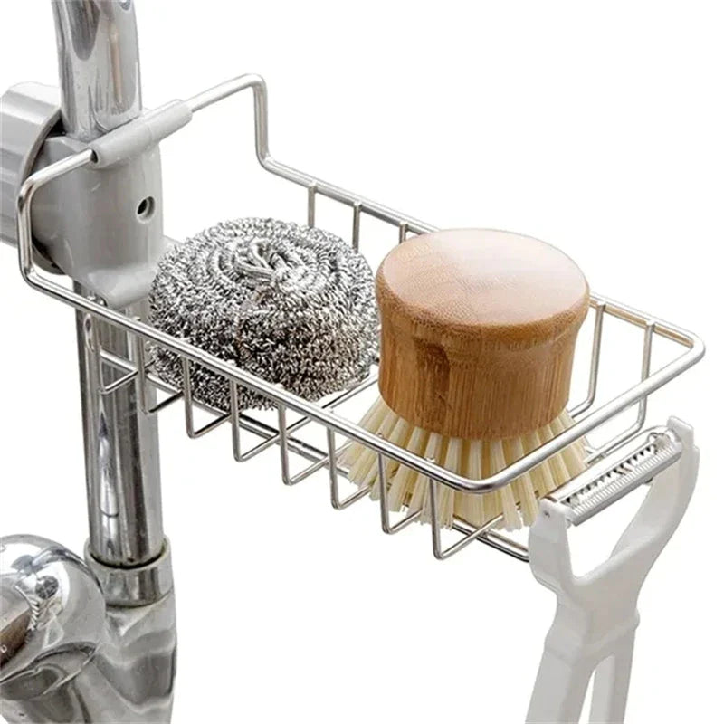 Stainless Steel Drain Faucet Rack
