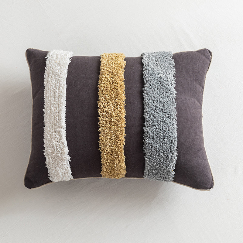 DUNE Pillow Cover - Elevato Home Grey Stripes 35x45cm / Pillow Cover Decor