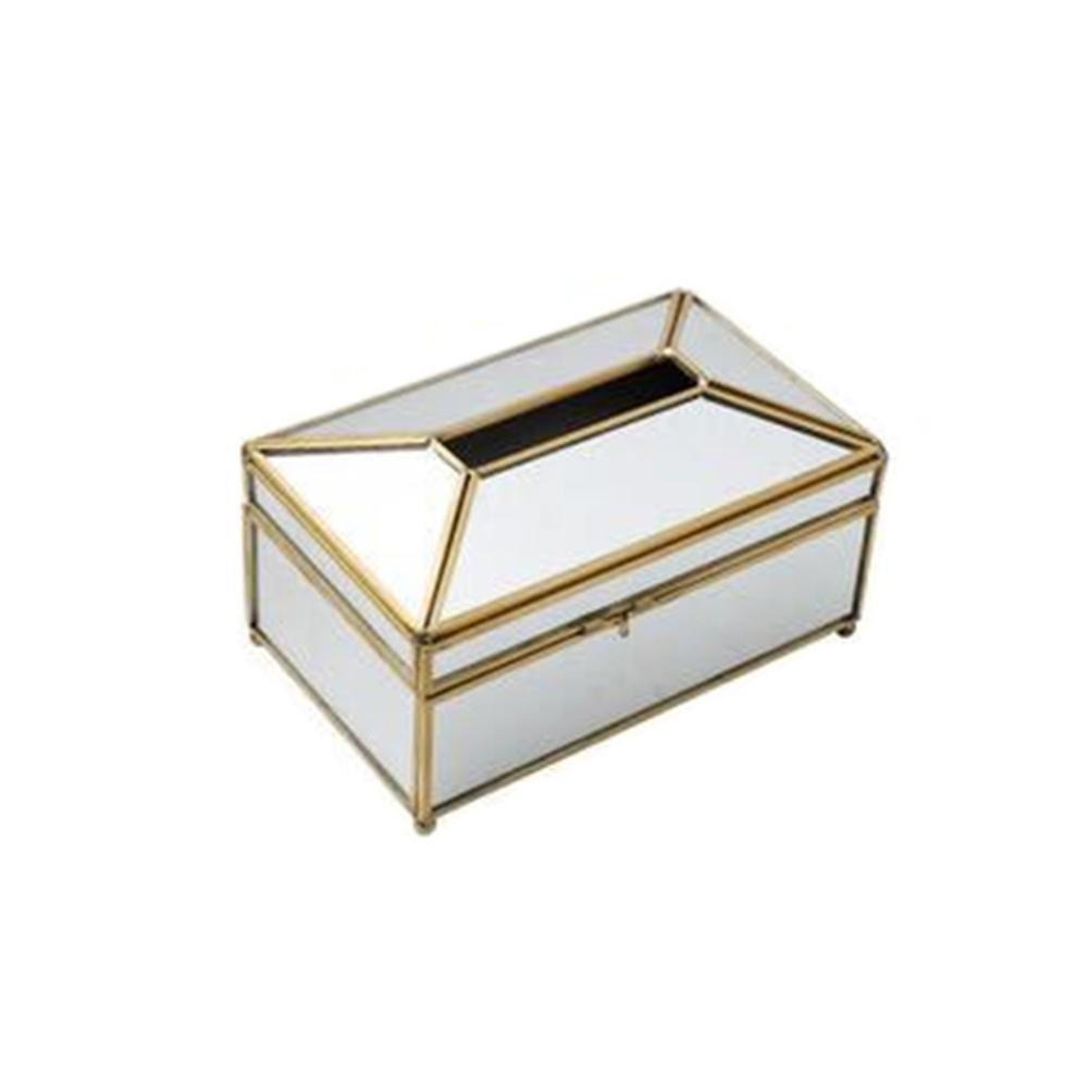 Luxe Tissue Box - Elevato Home M / Mirrored Decor
