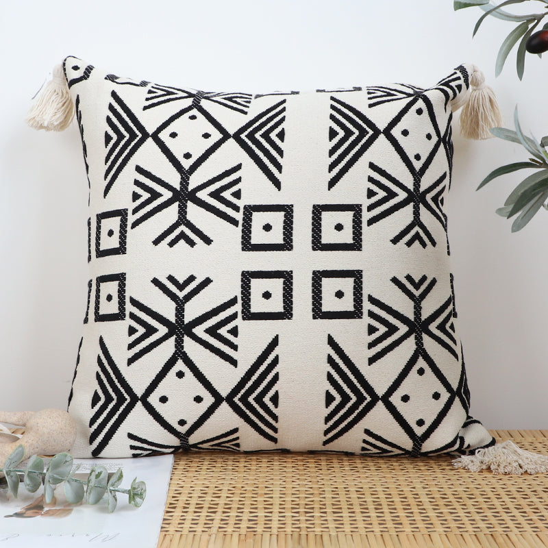 SAND Geometric Pillow Cover - Elevato Home