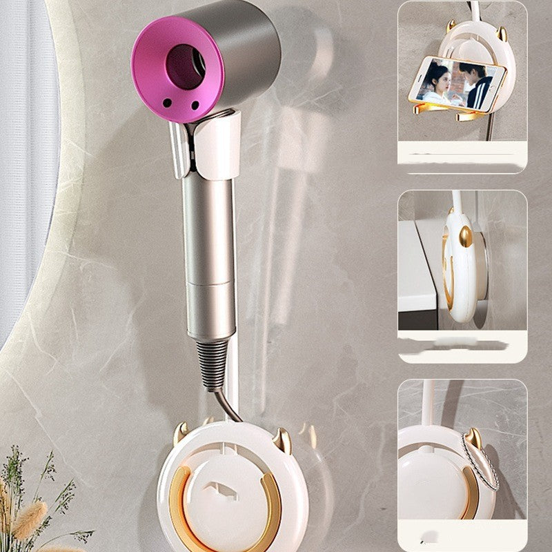 Adjustable Hair Dryer Holder - Elevato Home Organizer