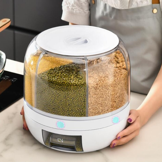 Rotating Grain Dispenser - Elevato Home