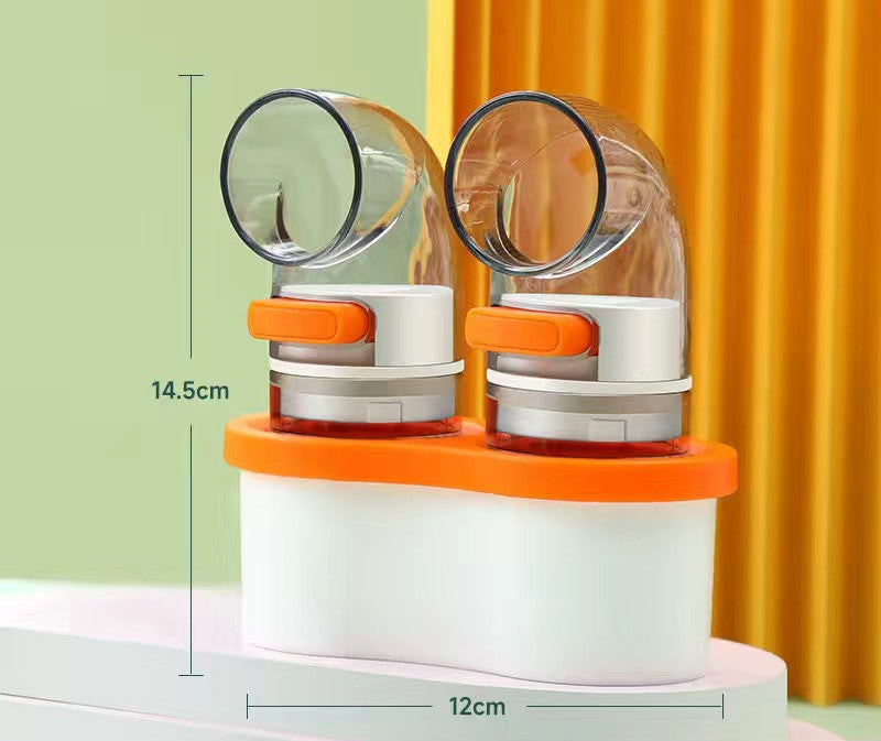 Metering Condiment Dispensers - Elevato Home Orange / 2 PCS Organizer