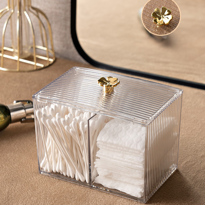 Transparent Cotton Organizer Box