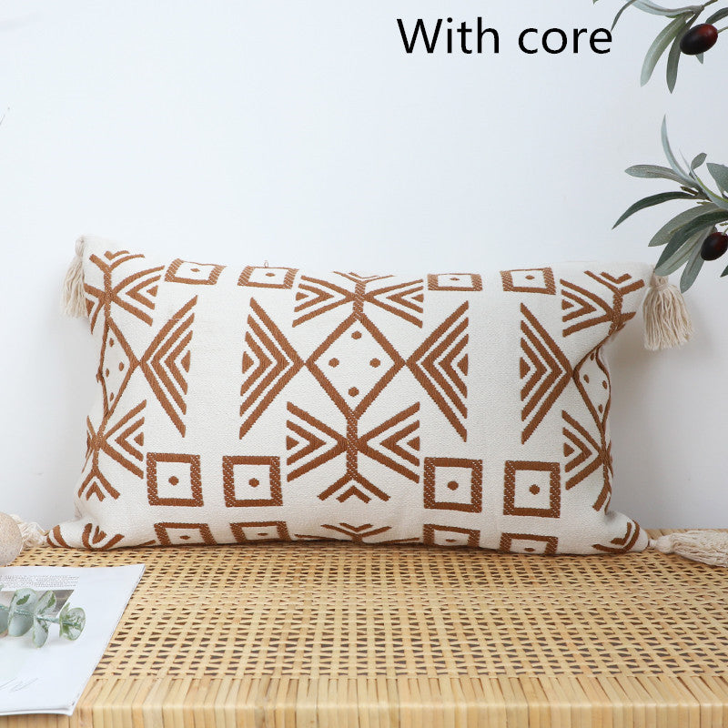 SAND Geometric Pillow Cover - Elevato Home