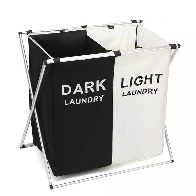 Laundry Basket - Elevato Home Dark/Light Organizer