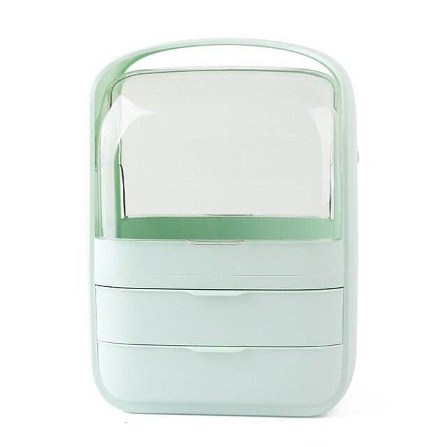 MAXI Cosmetic Case - Elevato Home Green - Opaque Organizer