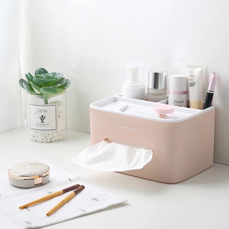 Multifunction Tissue Box - Elevato Home Organizer