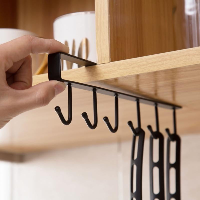 Hooks Hanging Rack - Elevato Home Organizer