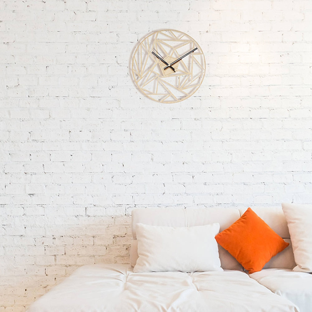 Geometric Wall Clock - Elevato Home Decor